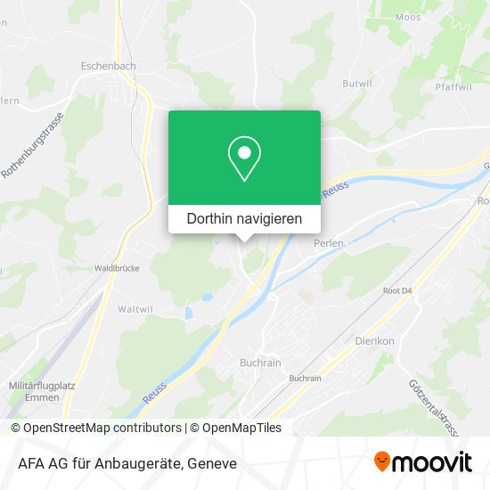 AFA AG für Anbaugeräte Karte