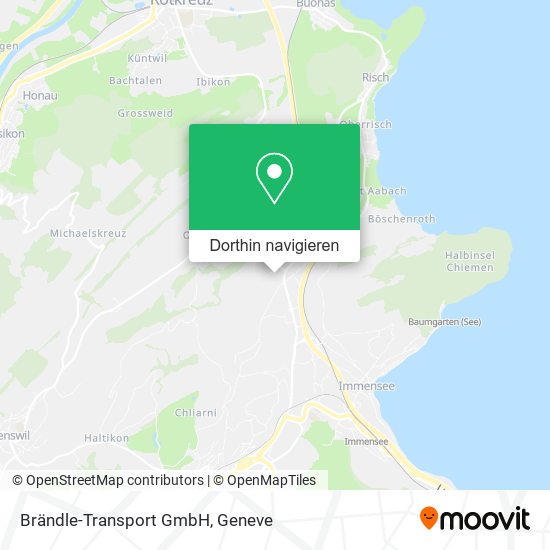 Brändle-Transport GmbH Karte