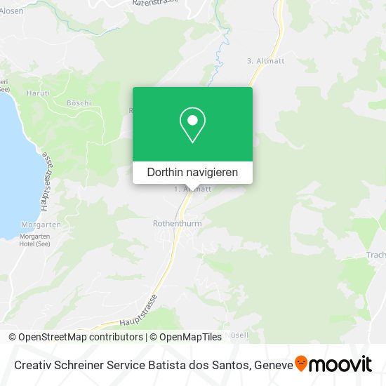 Creativ Schreiner Service Batista dos Santos Karte