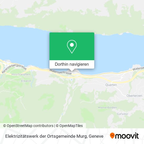 Elektrizitätswerk der Ortsgemeinde Murg Karte