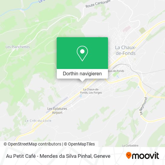 Au Petit Café - Mendes da Silva Pinhal Karte