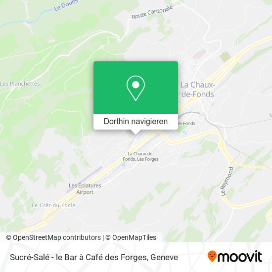 Sucré-Salé - le Bar à Café des Forges Karte