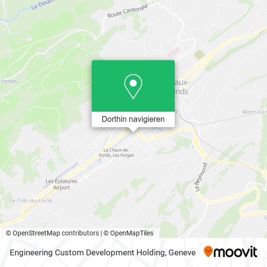 Engineering Custom Development Holding Karte