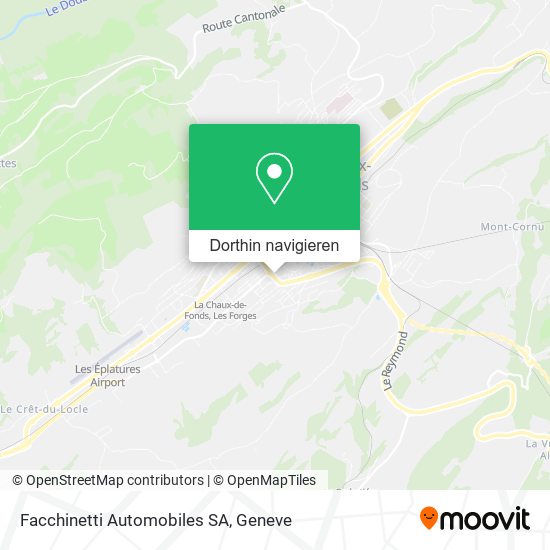 Facchinetti Automobiles SA Karte