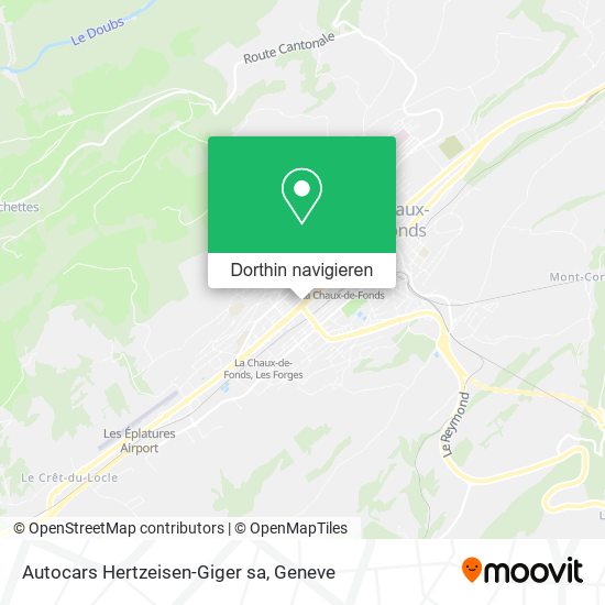 Autocars Hertzeisen-Giger sa Karte