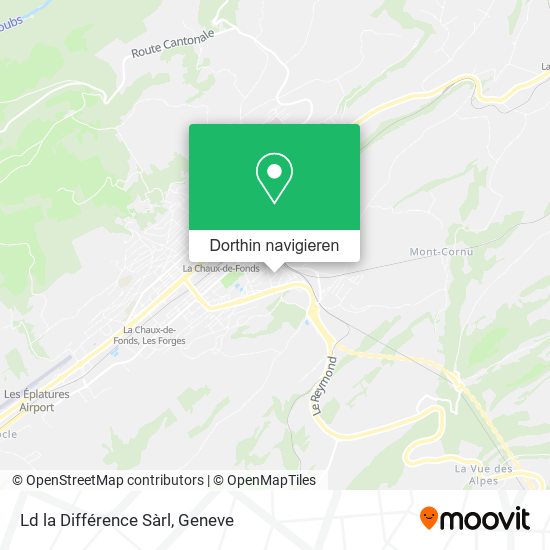 Ld la Différence Sàrl Karte