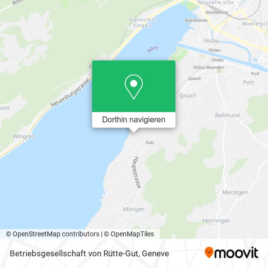 Betriebsgesellschaft von Rütte-Gut Karte
