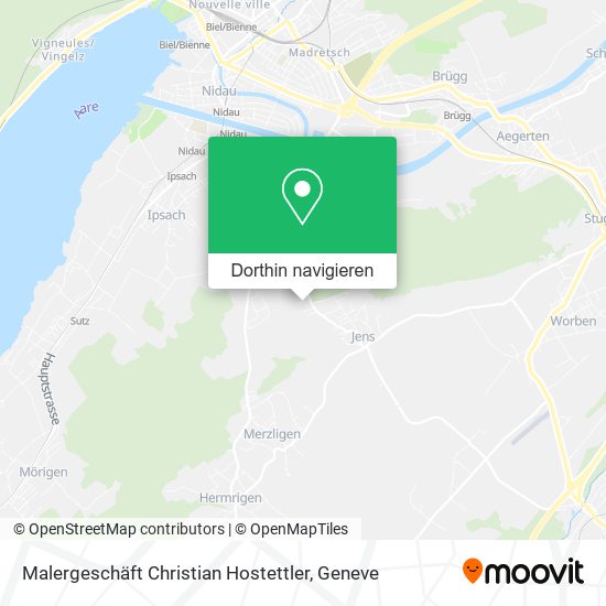 Malergeschäft Christian Hostettler Karte