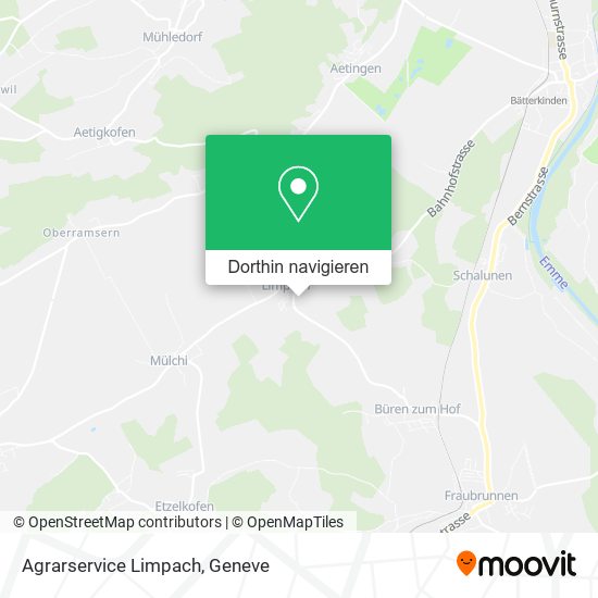 Agrarservice Limpach Karte