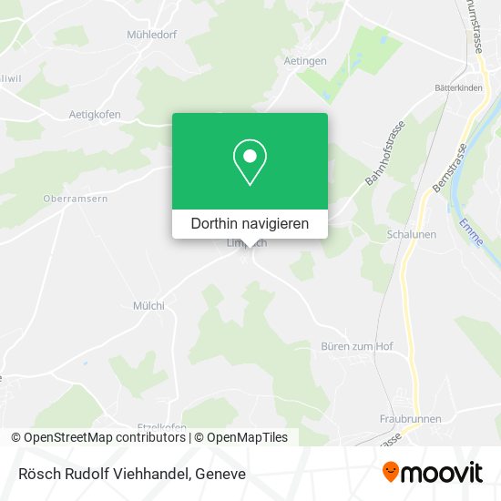 Rösch Rudolf Viehhandel Karte