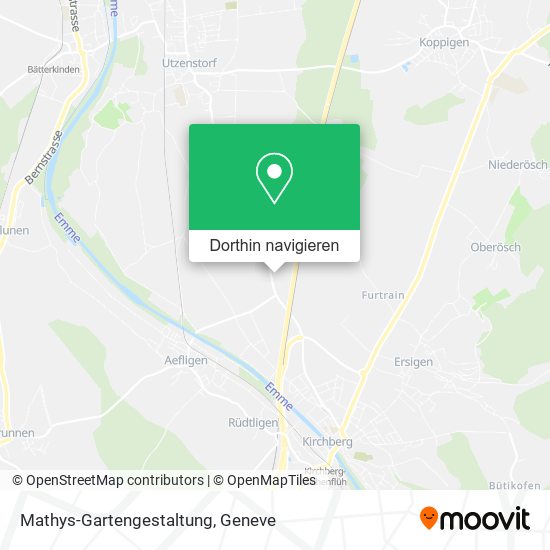 Mathys-Gartengestaltung Karte