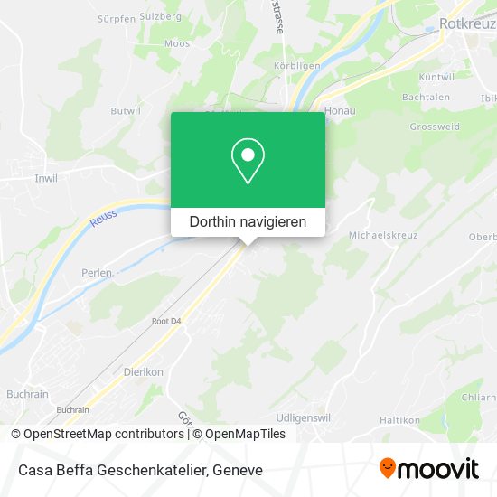 Casa Beffa Geschenkatelier Karte