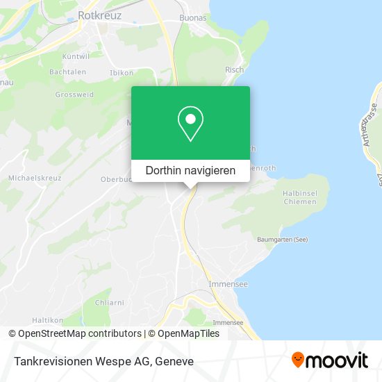 Tankrevisionen Wespe AG Karte