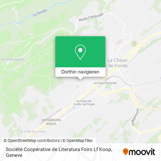 Société Coopérative de Literatura Foiro Lf Koop Karte