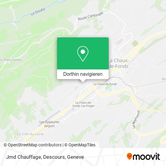 Jmd Chauffage, Descours Karte
