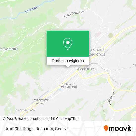 Jmd Chauffage, Descours Karte