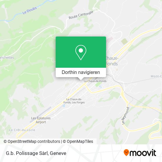 G.b. Polissage Sàrl Karte