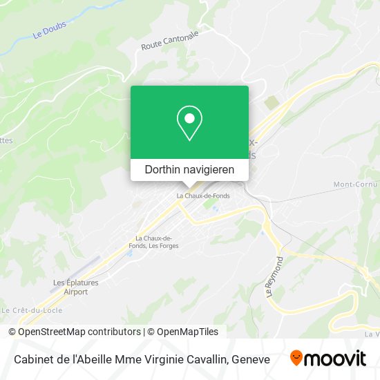 Cabinet de l'Abeille Mme Virginie Cavallin Karte