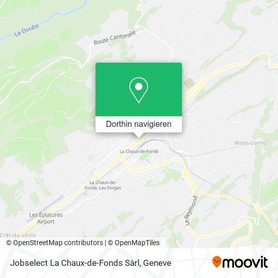Jobselect La Chaux-de-Fonds Sàrl Karte