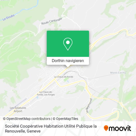 Société Coopérative Habitation Utilité Publique la Renouvelle Karte