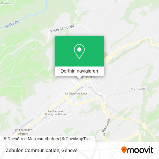 Zébulon Communication Karte