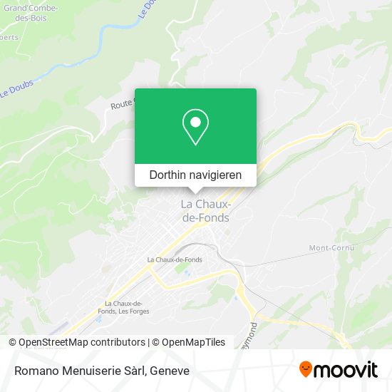 Romano Menuiserie Sàrl Karte
