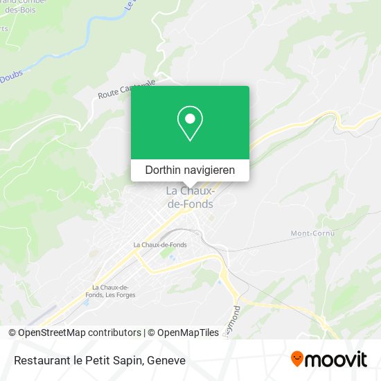Restaurant le Petit Sapin Karte
