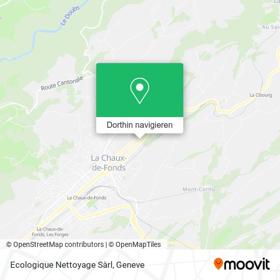 Ecologique Nettoyage Sàrl Karte