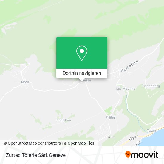 Zurtec Tôlerie Sàrl Karte