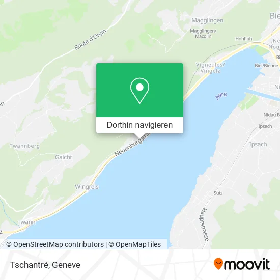 Tschantré Karte