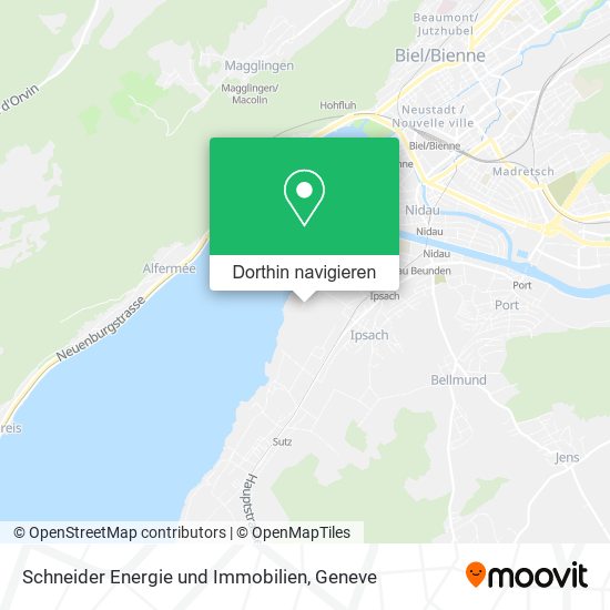 Schneider Energie und Immobilien Karte
