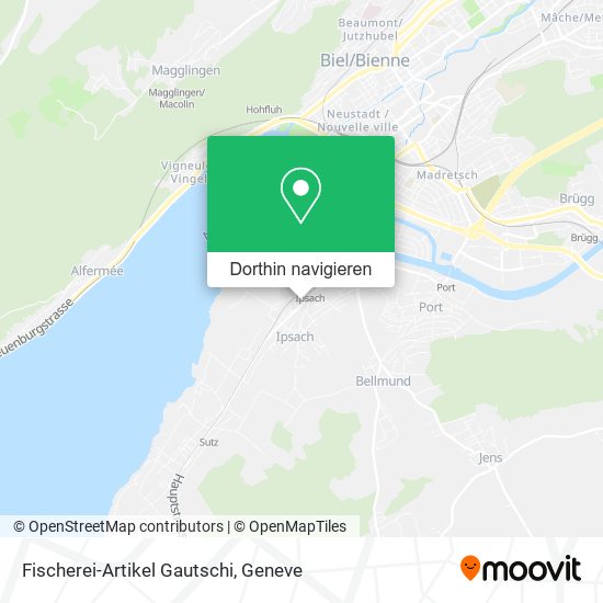 Fischerei-Artikel Gautschi Karte