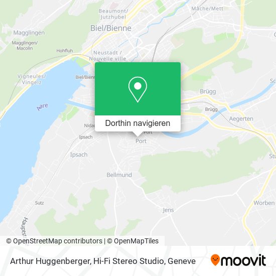 Arthur Huggenberger, Hi-Fi Stereo Studio Karte
