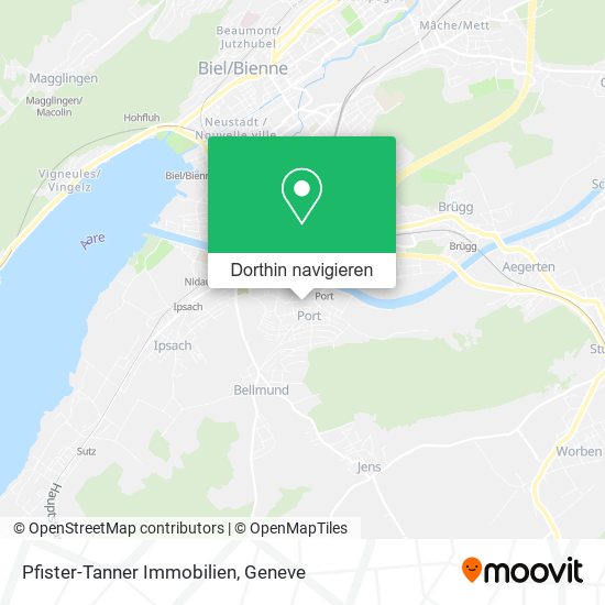 Pfister-Tanner Immobilien Karte
