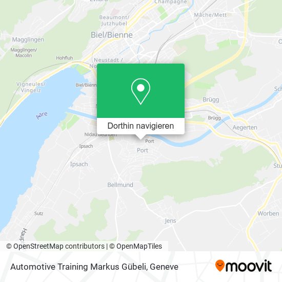 Automotive Training Markus Gübeli Karte