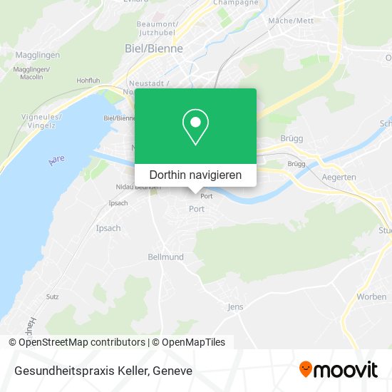 Gesundheitspraxis Keller Karte