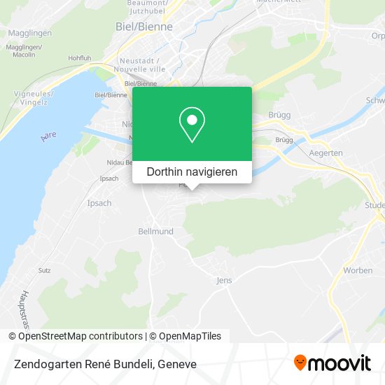 Zendogarten René Bundeli Karte