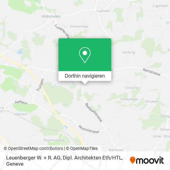 Leuenberger W. + R. AG, Dipl. Architekten Eth / HTL Karte