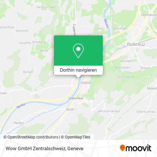 Wow GmbH Zentralschweiz Karte