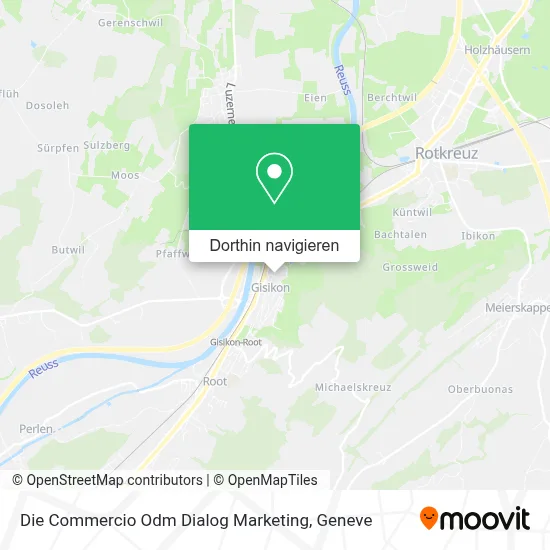 Die Commercio Odm Dialog Marketing Karte