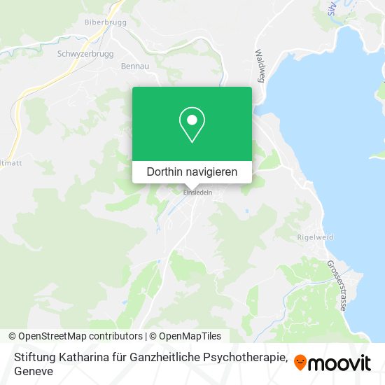 Stiftung Katharina für Ganzheitliche Psychotherapie Karte