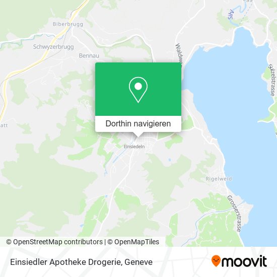 Einsiedler Apotheke Drogerie Karte