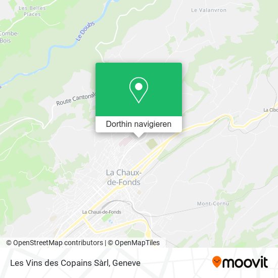 Les Vins des Copains Sàrl Karte
