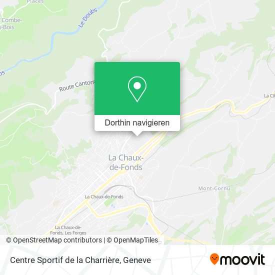 Centre Sportif de la Charrière Karte