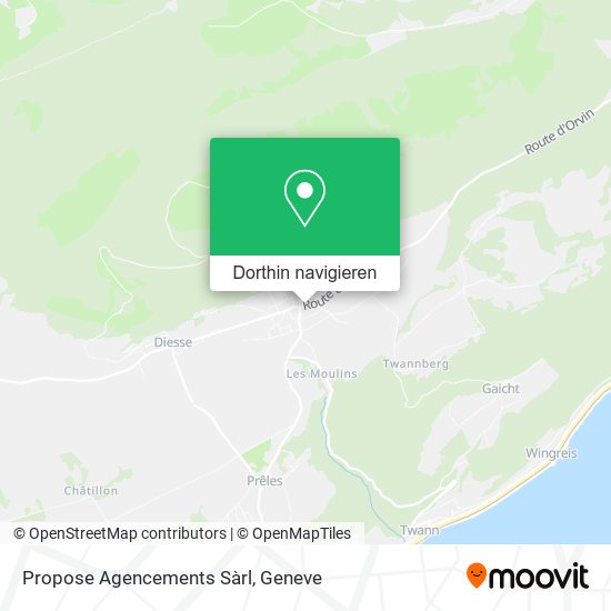 Propose Agencements Sàrl Karte