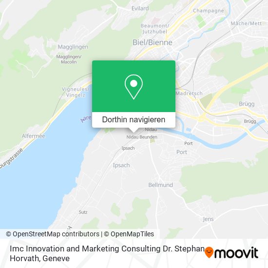 Imc Innovation and Marketing Consulting Dr. Stephan Horvath Karte