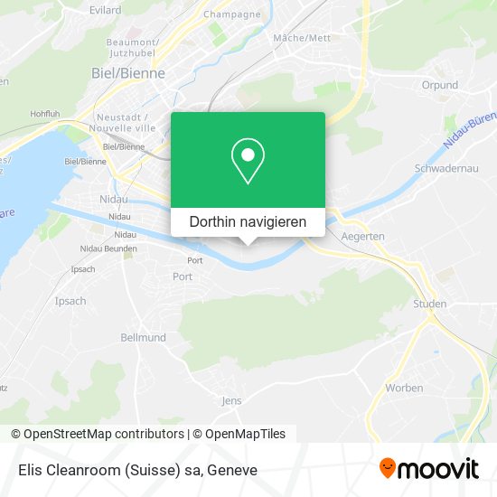 Elis Cleanroom (Suisse) sa Karte
