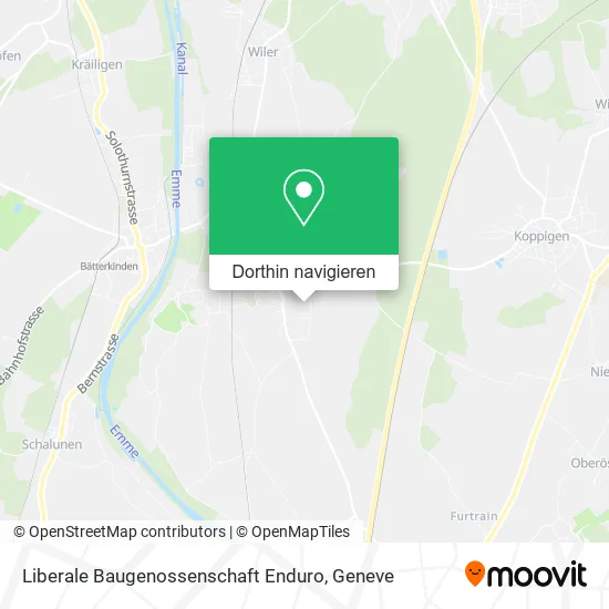 Liberale Baugenossenschaft Enduro Karte