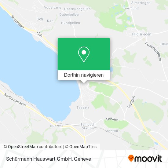 Schürmann Hauswart GmbH Karte