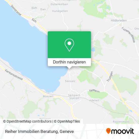 Reiher Immobilien Beratung Karte